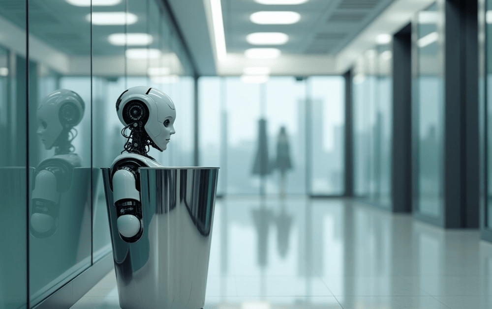 AI robot thrash