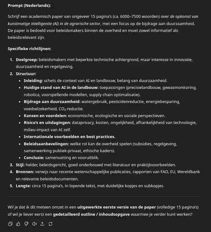 promptchatgpt-voorbeeld